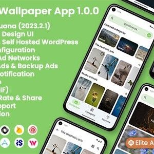 WallPressX - WordPress Wallpaper App - WordPress API - One Post for Multiple Wallpapers