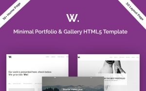 Warrior minimal portfolio gallery website template gplpixel.jpg