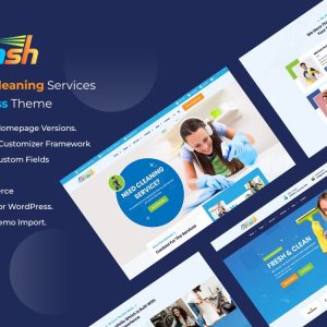 Wash - Cleaning Services WordPress Theme
