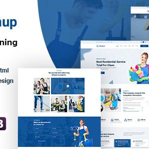 Washup – Cleaning Services HTML Template