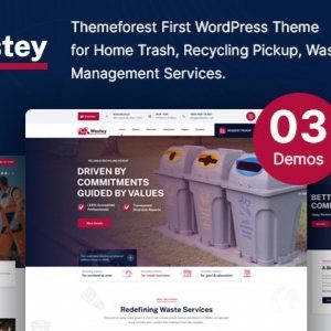 Wastey – Waste Pickup and Disposal Services WordPress Theme