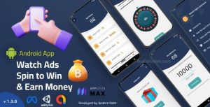 Watch spin and earn money app with admob codermarket.jpeg