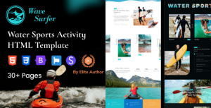 Wavesurfer surfing and water sports html theme gplpixel.png