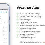 Weather Tomorrow Complete Android Application + Admob + In-App