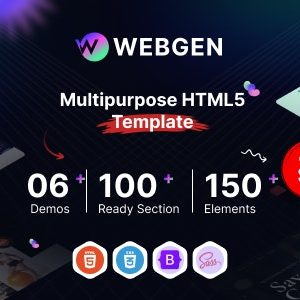 Webgen - The Multipurpose HTML5 Template