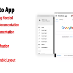 Website to App - Native Universal Android Webview App with Navigation drawer & Custom Pages
