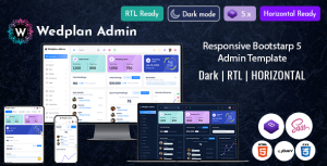 Wedplan bootstrap admin dashboard template gplpixel.png