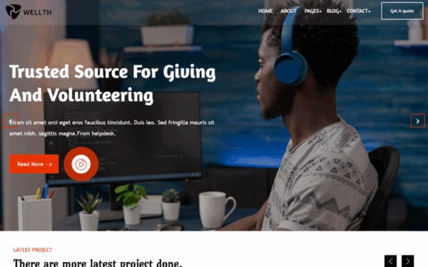Wellth IT Solutions & Technology WordPress Theme - Image 1