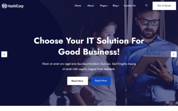 Welma IT Solutions & Technology WordPress Theme - Image 1