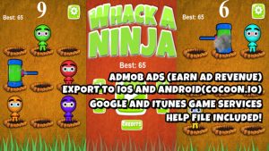Whack a ninja warrior source code construct 2 gplpixel.jpg