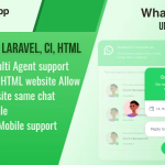 WhatsApp Chat - Universal Platform WordPress PHP & HTML Standalone Software