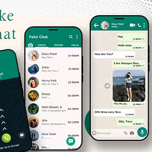 WhatsFakeMsg - Fake Chat Conver - Fake Messenger - Fake Chat Conversation Prank - Chat Story Maker