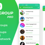 WhatsGroup Pro with admin Panel and Admob and Facebook Ads