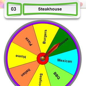 Wheel 2 Decide