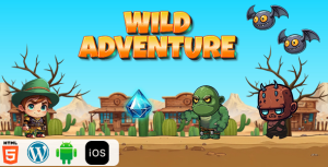 Wild adventure html5 construct3 game gplpixel.png