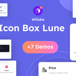Wiloke Icon Box Lune for Elementor