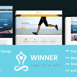 Winner - Yoga Gym & Fitness PrestaShop Theme