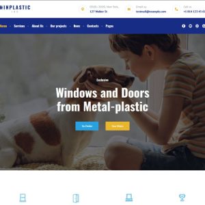 Winplastic - Plastic Windows Installation and Replacement WordPress Theme
