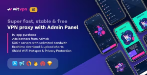 Witvpn super fast secure stable free vpn proxy for ios codermarket.png