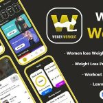 Woman Workout - Home Workout Fitness - Fitness Coach - Bodybuilding Health - Gym Workout Fitness