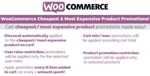 Woocommerce cheapest most expensive product promotions v37 gplpixel.jpg