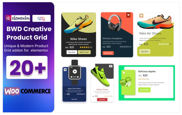 WooCommerce Product Grid WordPress Plugin For Elementor - Image 1