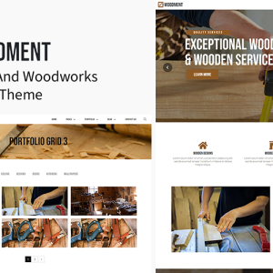 Woodment - Carpenter And Wood Manufacturing Wordpress Theme