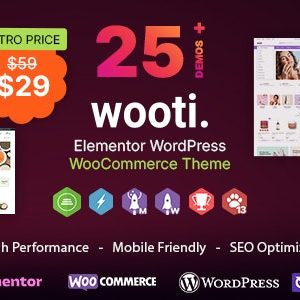 Wooti WP - Ultimate Multipurpose WordPress WooCommerce Website Builder