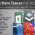 WordPress Dynamic Tables Input from XLSMySQLCSV