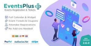 Wordpress events calendar registration tickets by elbisnero v258 nulled .jpg