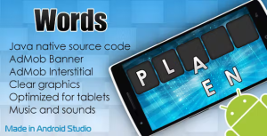 Words game with admob codermarket.png