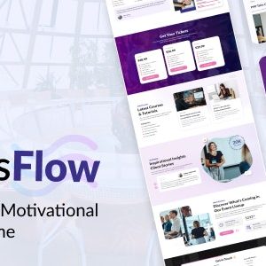 Wordsflow - Life Coach & Motivational Speaker Theme