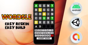 Wordsle unity admob codermarket.png