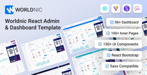 Worldnic react admin dashboard bootstrap template gplpixel.png