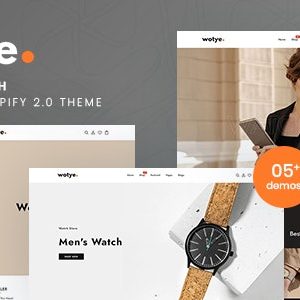 Wotye - Luxury Watch Shopify Theme