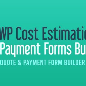 Wp Cost Estimation & Payment Forms Builder