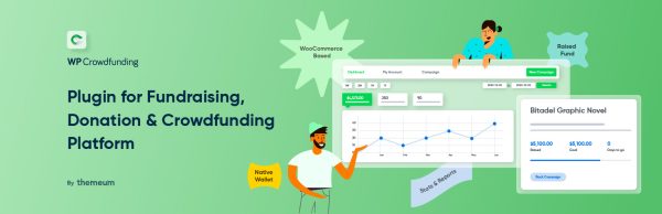 WP Crowdfunding Pro plugin + Theme - Image 1
