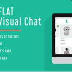 Wp Flat Visual Chat - Live Chat & Remote View For Wp Free