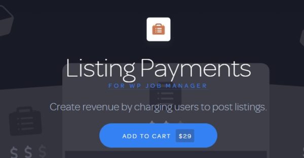 WP Job Manager Listing Payments - Image 1