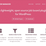 WP Job Manager – WordPress Plugin