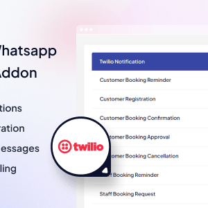 WPBookit - Twilio SMS/WhatsApp Notification