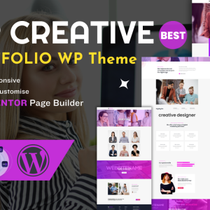 WpCreative Pro Portfolio Responsive WordPress Theme