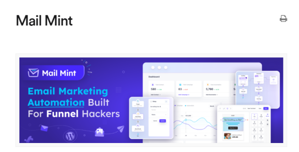 WPFunnels Mail Mint Pro - Image 1