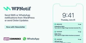 Wpnotif wordpress sms whatsapp notifications v3011 gplpixel.jpg
