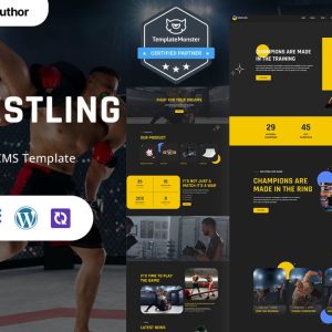 Wrestling - Wrestling Club And Martial Arts WordPress Elementor Theme