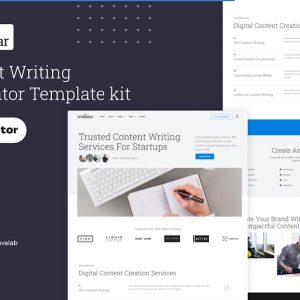 Writepillar - Content Writing Services Elementor Template Kit