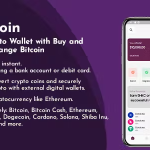 xCoin - Crypto Wallet with Buy and Exchange Bitcoin Flutter App UI Kit