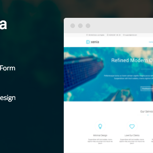 Xenia - Refined HTML 5 / CSS 3 Corporate Template