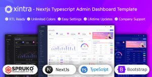 Xintra page router nextjs typescript admin template gplpixel.jpg