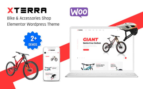 Xterra - Bike & Accessories Shop Elementor Wordpress Theme - Image 1